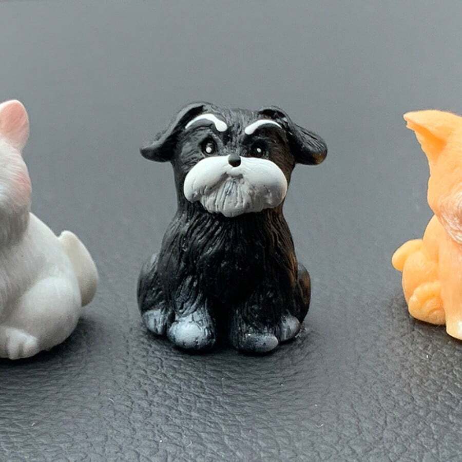 Car Accessories Useful - 5pcs Mini Resin Dog Figurines Car