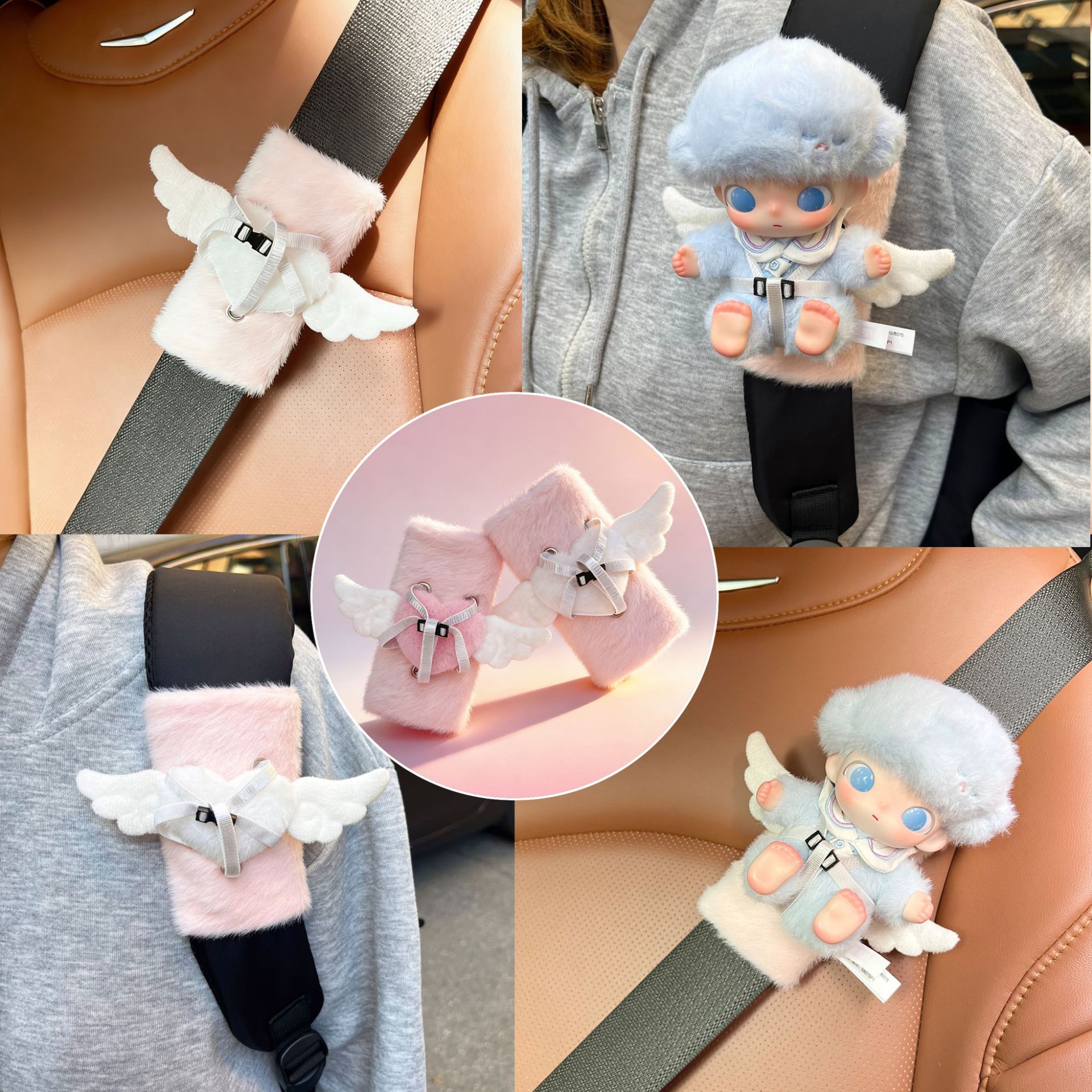 Car Accessories Company - NEW 1PCS Car Cartoon Soft Seat