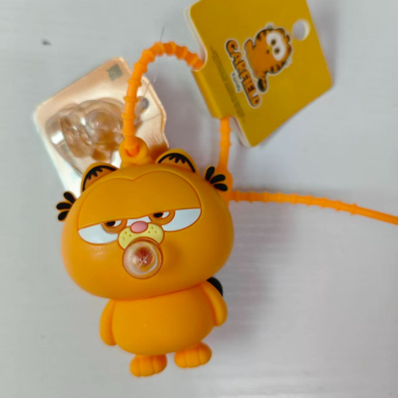 New Garfield doll car keychain - Car Accessories Company reseña y precio