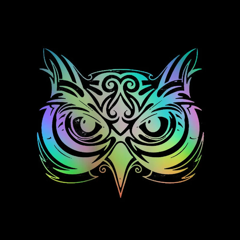 Car Sticker Owl Pattern Anime  - Car Accessories Useful reseña y precio