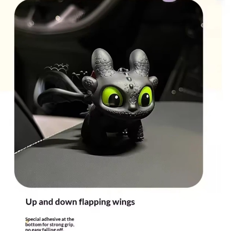 Genuine Cute Glowing Toothless - Car Accessories Company reseña y precio