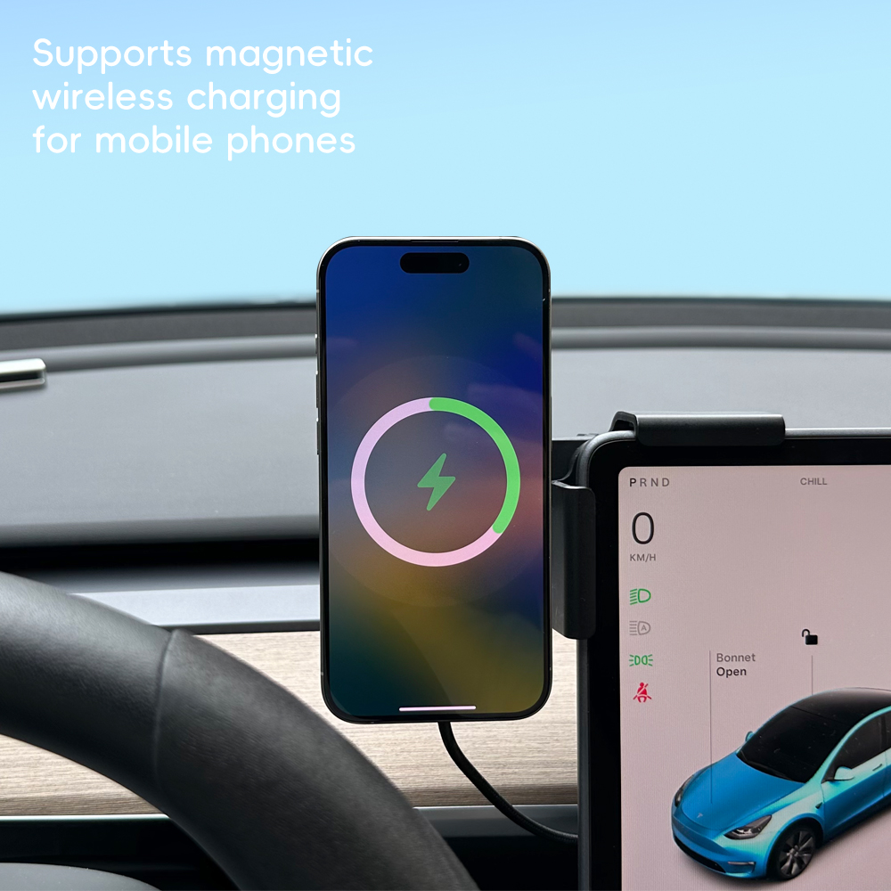 Car Phone Mount Holder 15W Com - Wireless Car Charger reseña y precio