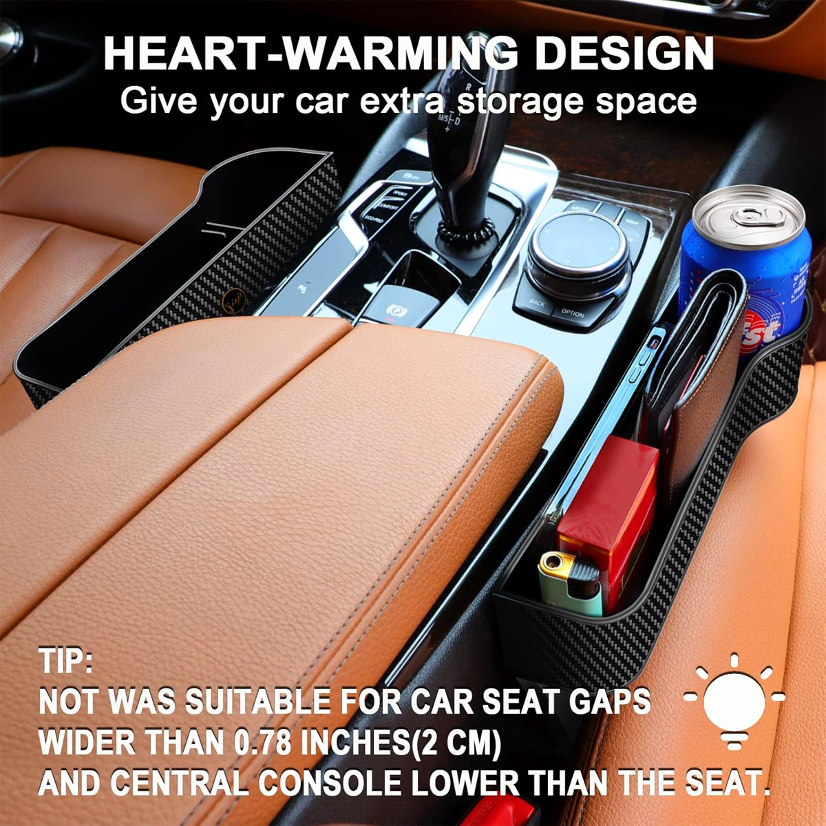 Car Seat Gap Storage Box, Mult - Car Accessories Useful reseña y precio