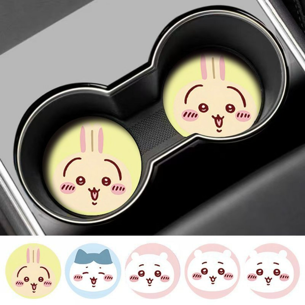 2pcs Chiikawa Car Anti Slip Cu - Car Accessories Useful reseña y precio
