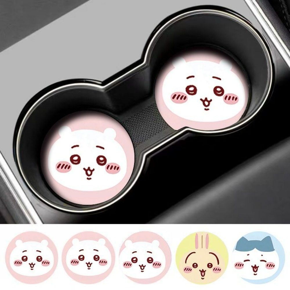 2pcs Chiikawa Car Anti Slip Cu - Car Accessories Useful reseña y precio