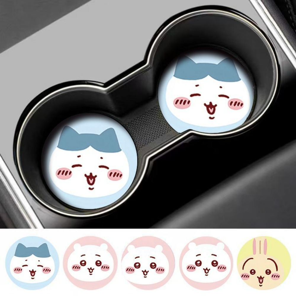 2pcs Chiikawa Car Anti Slip Cu - Car Accessories Useful reseña y precio