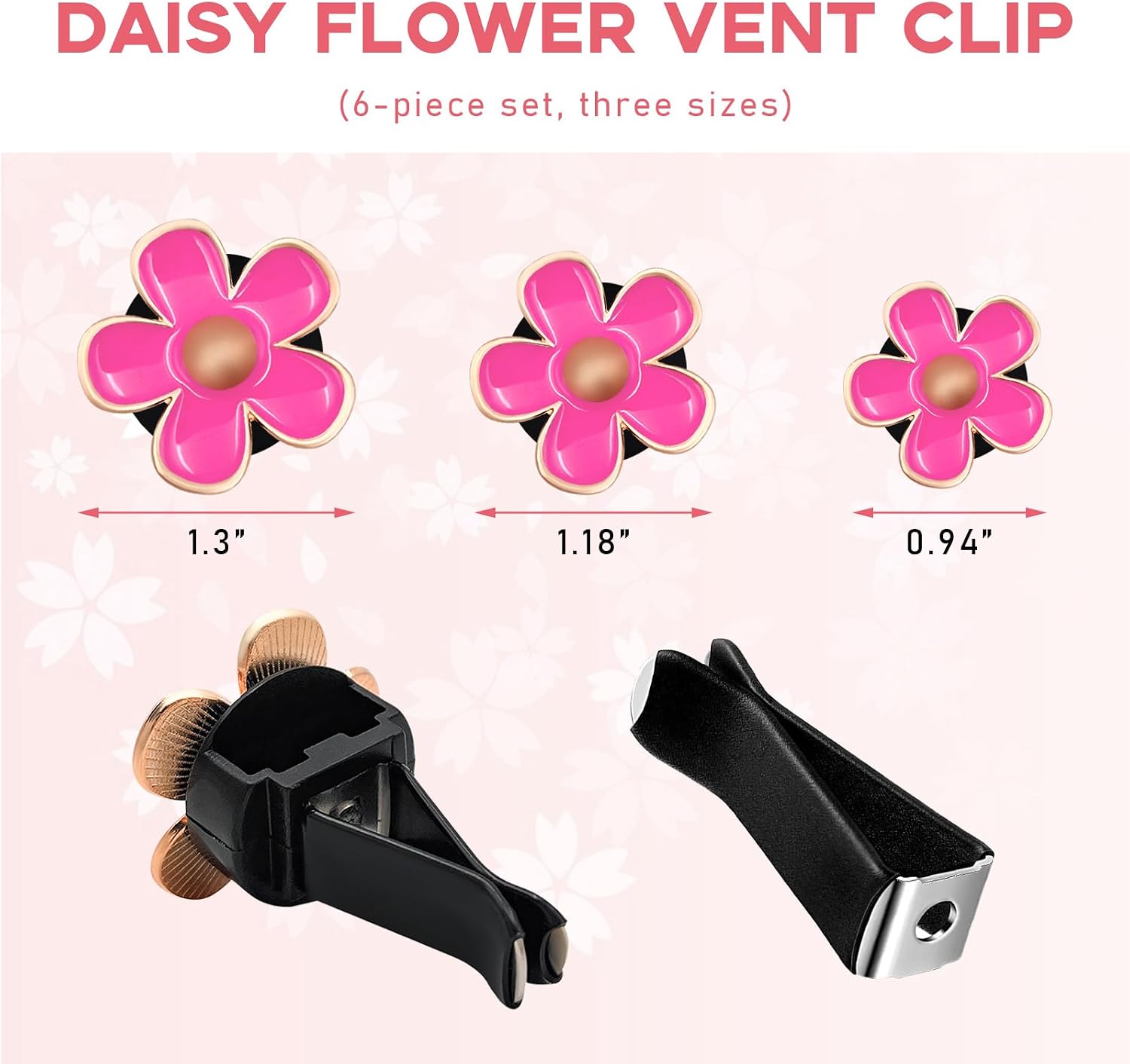 6PCS Daisy Flower Car Air Vent - Car Air Freshener Vent reseña y precio