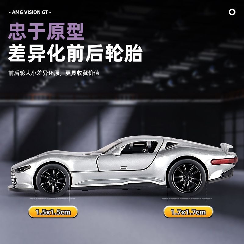 1:36 Scale Mercedes-Benz Visio - Car Accessories Company reseña y precio