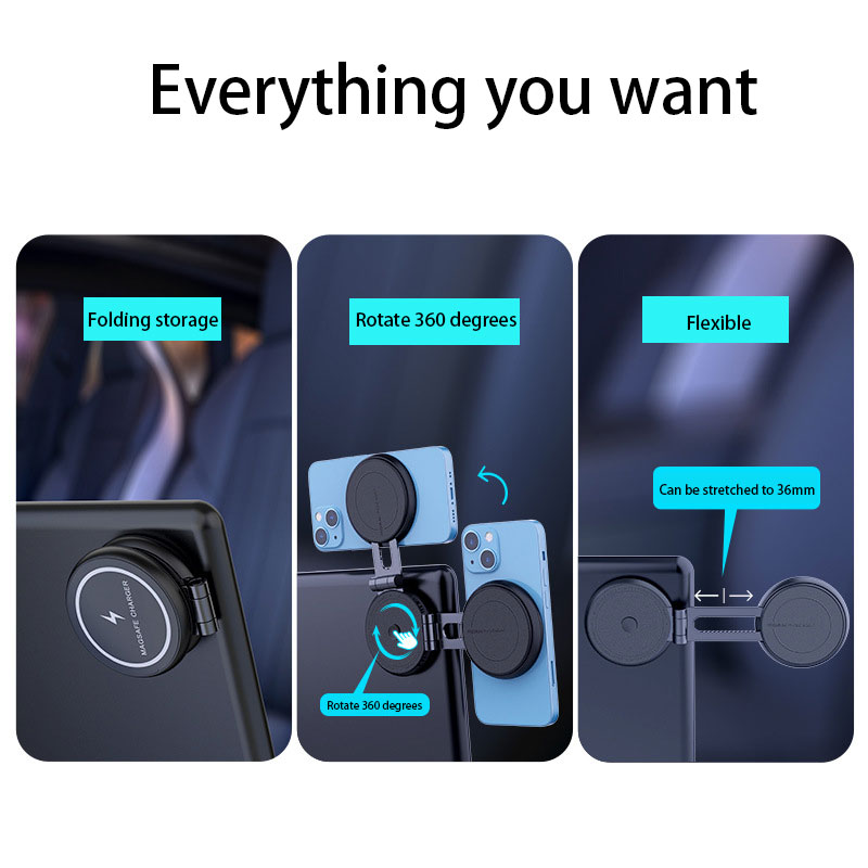 Hidden Magnetic Car Phone Hold - Wireless Car Charger reseña y precio