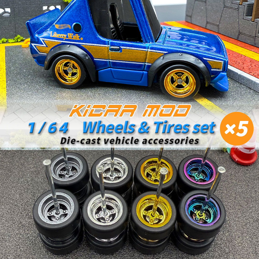 1/64 Model Detachable Wheels R - Car Accessories Company reseña y precio