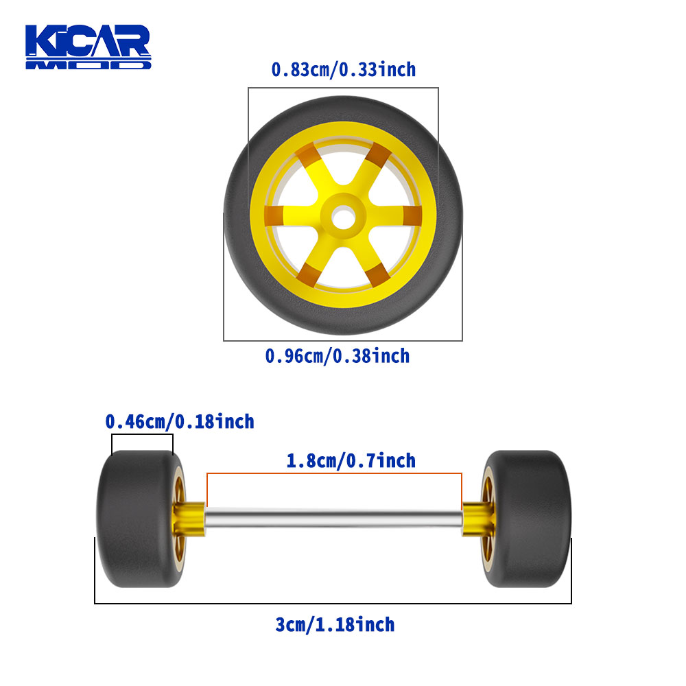 1/64 Model Detachable Wheels R - Car Accessories Company reseña y precio