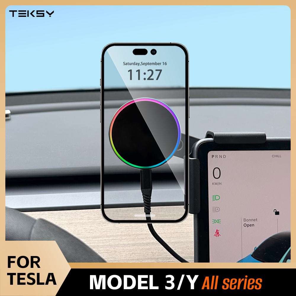 Car Phone Mount Holder 15W and - Wireless Car Charger reseña y precio