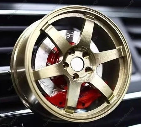 TE37 Wheel Rim Model Car Air F - Car Air Freshener Vent reseña y precio