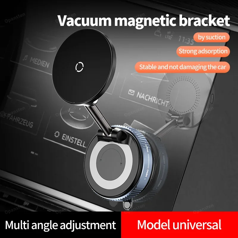 360° Rotation Vacuum Suction C - Wireless Car Charger reseña y precio
