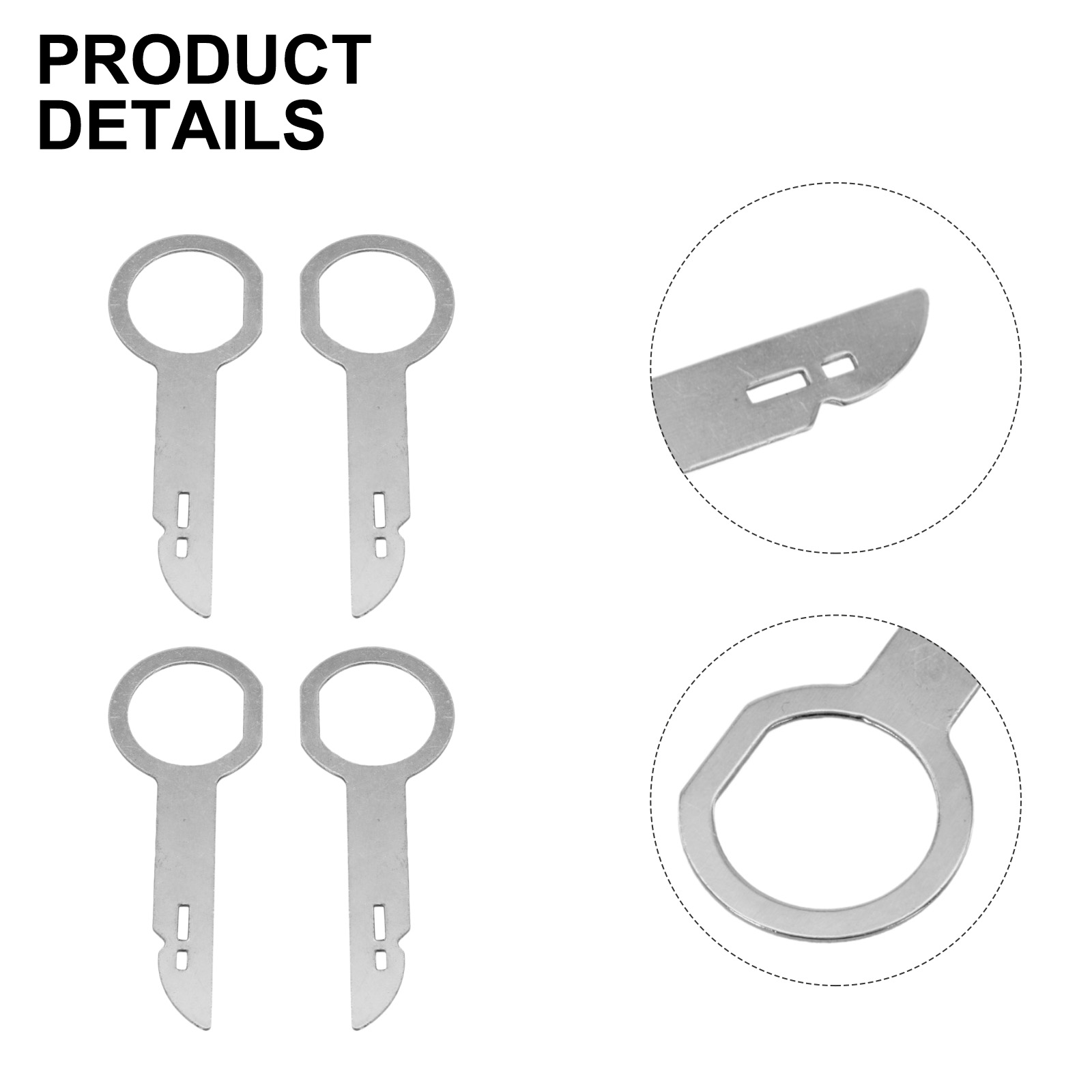 4PCS Car Radio Removal Tool St - Car Accessories Useful reseña y precio