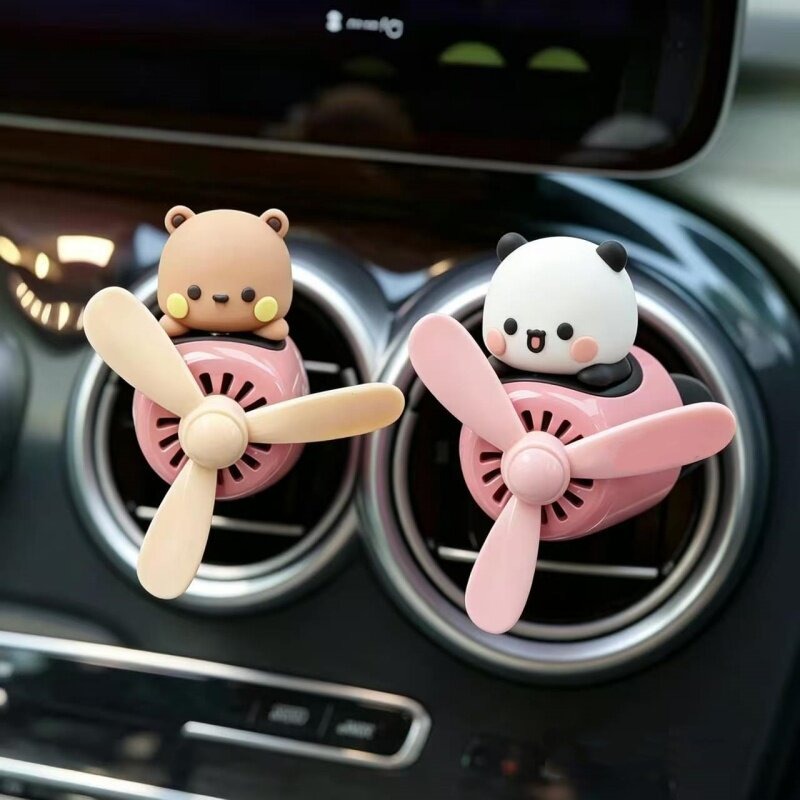 Hot Cartoon Bubu Yier Figure A - Car Air Freshener Vent reseña y precio