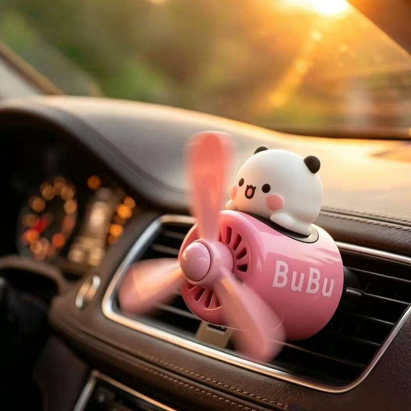 Hot Cartoon Bubu Yier Figure A - Car Air Freshener Vent reseña y precio
