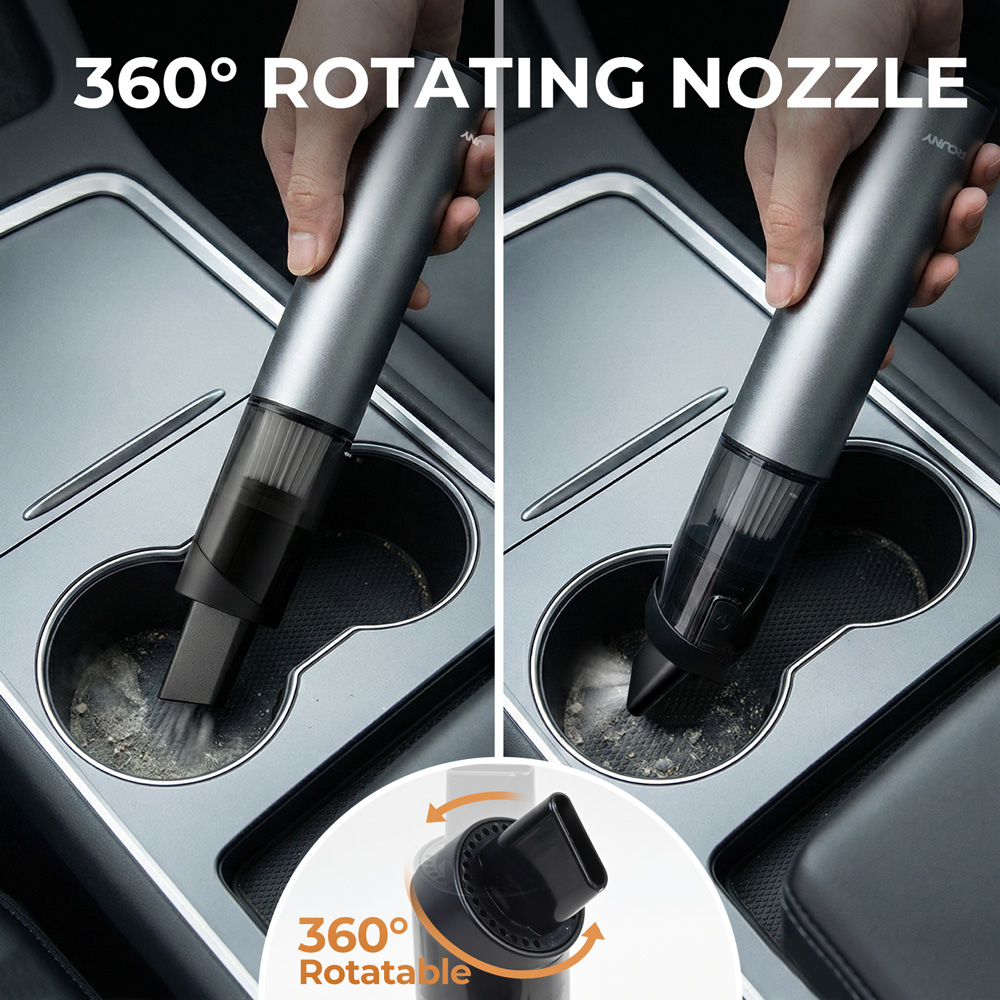 Car Handheld Vacuum Cleaner wi - Wireless Car Charger reseña y precio