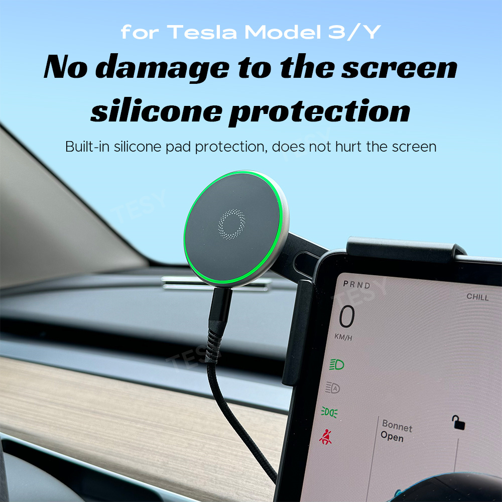 Car Phone Mount Holder 15W Mag - Wireless Car Charger reseña y precio