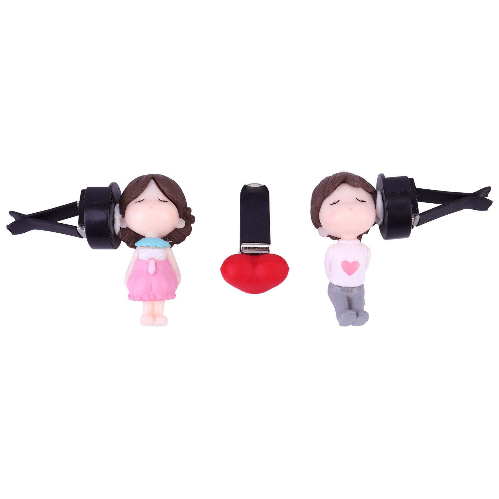 1Set Cute Couple Design Car Ar - Car Air Freshener Vent reseña y precio