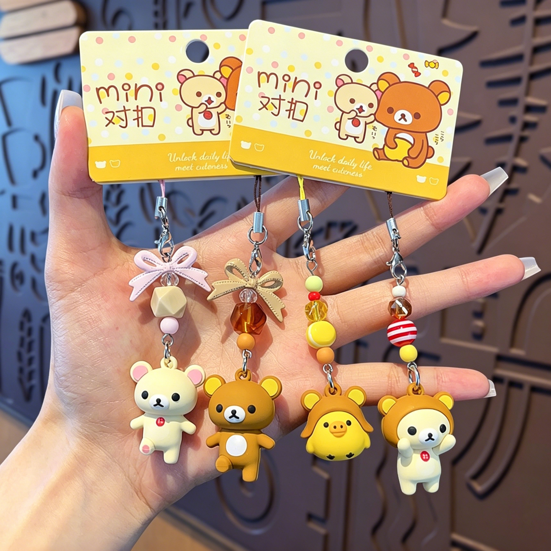 Cute Rilakkuma Korilakkuma Key - Car Accessories Japan reseña y precio