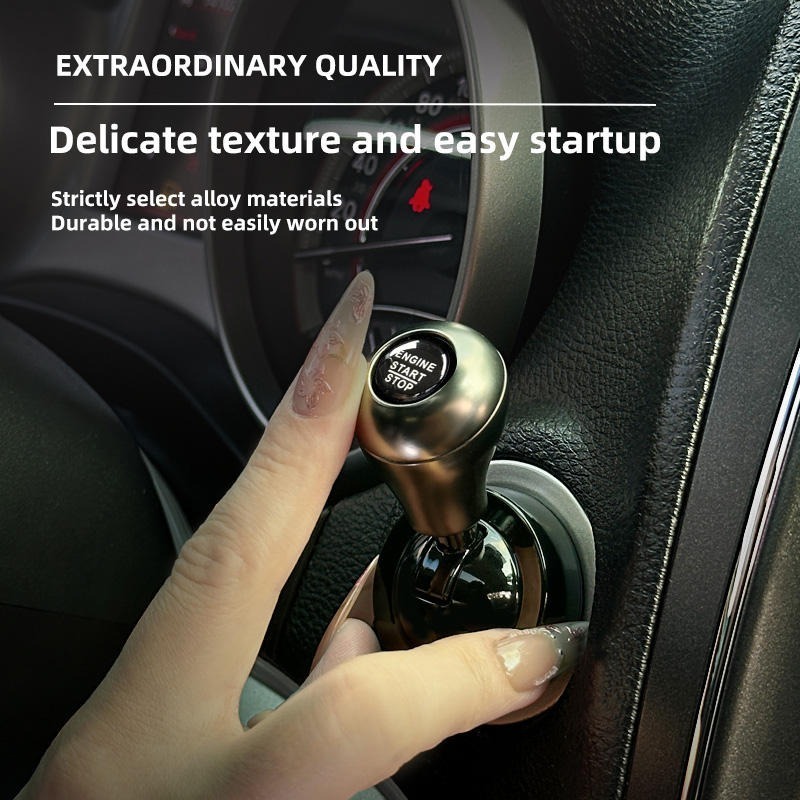 Car One-Touch Start Button wit - Car Accessories Company reseña y precio